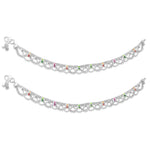 Load image into Gallery viewer, Taraash Sterling Silver Bridal Anklet Payal For Women - Taraash