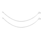 Load image into Gallery viewer, Taraash Sterling Silver Combo of Anklet & Toe Ring COMBO ANTR 14 - Taraash