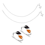 Load image into Gallery viewer, Taraash Sterling Silver Combo of Anklet & Toe Ring COMBO ANTR 22 - Taraash