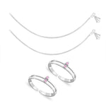 Load image into Gallery viewer, Taraash Sterling Silver Combo of Anklet & Toe Ring For Women COMBO ANTR 103 - Taraash