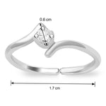 Load image into Gallery viewer, Taraash Sterling Silver Combo of Anklet & Toe Ring For Women COMBO ANTR 49 - Taraash