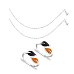 Load image into Gallery viewer, Taraash Sterling Silver Combo Of Anklet & Toe Ring For Women COMBO ANTR 72 - Taraash