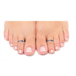 Load image into Gallery viewer, Taraash Sterling Silver Combo Of Anklet & Toe Ring For Women COMBO ANTR 74 - Taraash