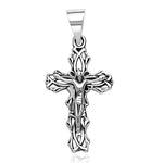 Load image into Gallery viewer, Taraash Sterling Silver Cross Pendant With Chain For Unisex COMBO PDCH 67 - Taraash