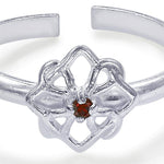 Load image into Gallery viewer, Taraash Sterling Silver Floral Style Toe Ring For Women LR1245S - Taraash