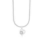 Load image into Gallery viewer, Taraash Sterling Silver Heart Pendant With Chain For Girls/Womens COMBO PDCH 153 - Taraash