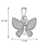 Load image into Gallery viewer, Taraash Sterling Silver Lovely Butterfly Pendant With Chain For Women COMBO PDCH 124 - Taraash