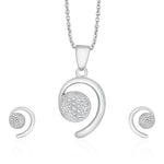 Load image into Gallery viewer, Taraash Sterling Silver Marvelous Design Pendant Set Jewellery For Women PEM2004V - Taraash