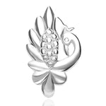 Load image into Gallery viewer, Taraash Sterling Silver Peacock Pendant With Chain For Women COMBO PDCH 83 - Taraash