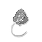 Load image into Gallery viewer, Taraash Sterling Silver Pink CZ Designer Nose Pin For Women - Taraash