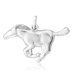 Load image into Gallery viewer, Taraash Sterling Silver Running Horse Pendant With Chain For Men COMBO PDCH 93 - Taraash