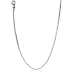 Load image into Gallery viewer, Taraash Sterling Silver Snake Skin Design Chain For Women ACMS30N8C18IN - Taraash