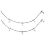 Load image into Gallery viewer, Taraash Sterling Silver Stylish Charm Anklet for Women - Taraash