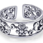 Load image into Gallery viewer, Taraash Sterling Silver Timeless Vintage Style Toe Ring For Women LR1182A - Taraash