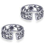 Load image into Gallery viewer, Taraash Sterling Silver Timeless Vintage Style Toe Ring For Women LR1182A - Taraash