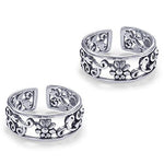 Load image into Gallery viewer, Taraash Sterling Silver Timeless Vintage Style Toe Ring For Women LR1182A - Taraash