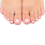 Load image into Gallery viewer, Taraash Top Openable 925 Sterling Silver Toe Ring For Women LR0814S - Taraash