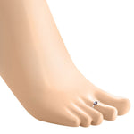 Load image into Gallery viewer, Taraash White CZ 925 Sterling Silver Toe Ring For Women LR0801S - Taraash