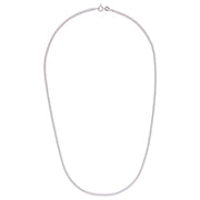 925 Sterling Silver 20 inch Curb Chain for Men - Taraash