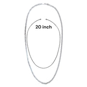 925 Sterling Silver 20 Inch Premium Chain for Men - Taraash