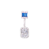 925 Sterling Silver Baguette Stone Jewellery Set for women. - Taraash