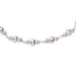 Load image into Gallery viewer, 925 Sterling Silver Beaded Diamond Cut Bracelet for Women - Taraash
