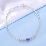 Load image into Gallery viewer, 925 Sterling Silver Beaded Evil Eye Multi Beaded Bracelet For Women - Taraash
