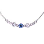 Load image into Gallery viewer, 925 Sterling Silver Beautifully Crafted Evil Eye Beaded Bracelet for Women - Taraash
