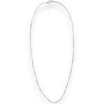 Load image into Gallery viewer, 925 Sterling Silver Box Chain with Beaded for Women - Taraash
