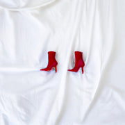 925 Sterling Silver Chic Red Stilettos Enamel Stud Earrings for Girls - Taraash