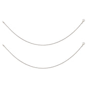 925 Sterling Silver Compact Chain Anklets for Women - Taraash