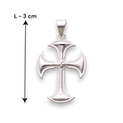 925 Sterling Silver Cross Jesus Pendant for Men And Women - Taraash
