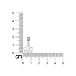 Load image into Gallery viewer, 925 Sterling Silver Crown Pendant with CZ and Mother - of - Pearl For Womens - Taraash
