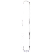 925 Sterling Silver CZ Heart Mangalsutra for Women - Taraash