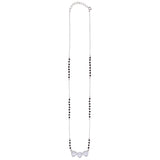 925 Sterling Silver CZ Heart Mangalsutra for Women - Taraash