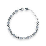 Load image into Gallery viewer, 925 Sterling Silver Cz Interlink Bracelet For Women - Taraash
