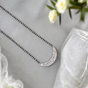 925 Sterling Silver Cz Mangalsutra For Women - Taraash