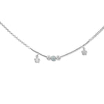 Load image into Gallery viewer, 925 Sterling Silver Dangling Floral Charm Anklet For Women - Taraash
