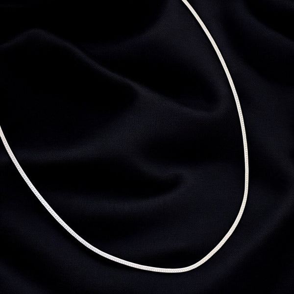 925 Sterling Silver Double Curb Chains for Women - Taraash