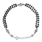Load image into Gallery viewer, 925 Sterling Silver Elegant Beaded Mangalsutra Bracelet for Women - Taraash
