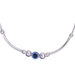 Load image into Gallery viewer, 925 Sterling Silver Elegant Evil Eye Beaded Bracelet for Women - Taraash