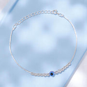 925 Sterling Silver Evil Eye Beaded Bracelet for Women - Taraash