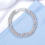 Load image into Gallery viewer, 925 Sterling Silver Figaro Chains Bracelet For Mens - Taraash