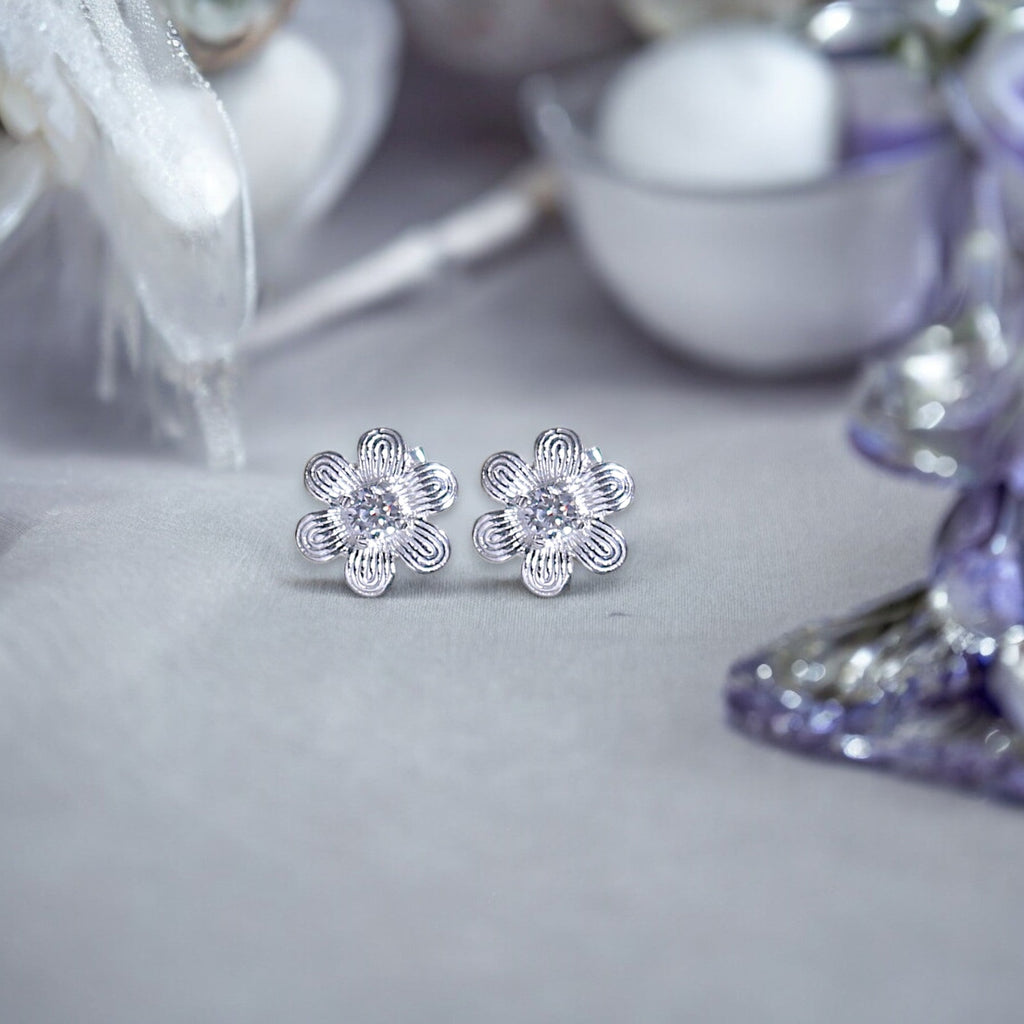 Sterling silver stone earrings online