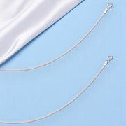 925 Sterling Silver Fox Tail Chain Anklet for Women - Taraash