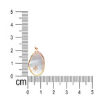 Load image into Gallery viewer, 925 Sterling Silver Gold Plated Drop Shape MOP with CZ Jewelry Set for Women - Taraash
