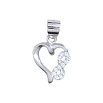 Load image into Gallery viewer, 925 Sterling Silver Heart &amp; Infinity Cubic Zirconia Pendant For Womens - Taraash
