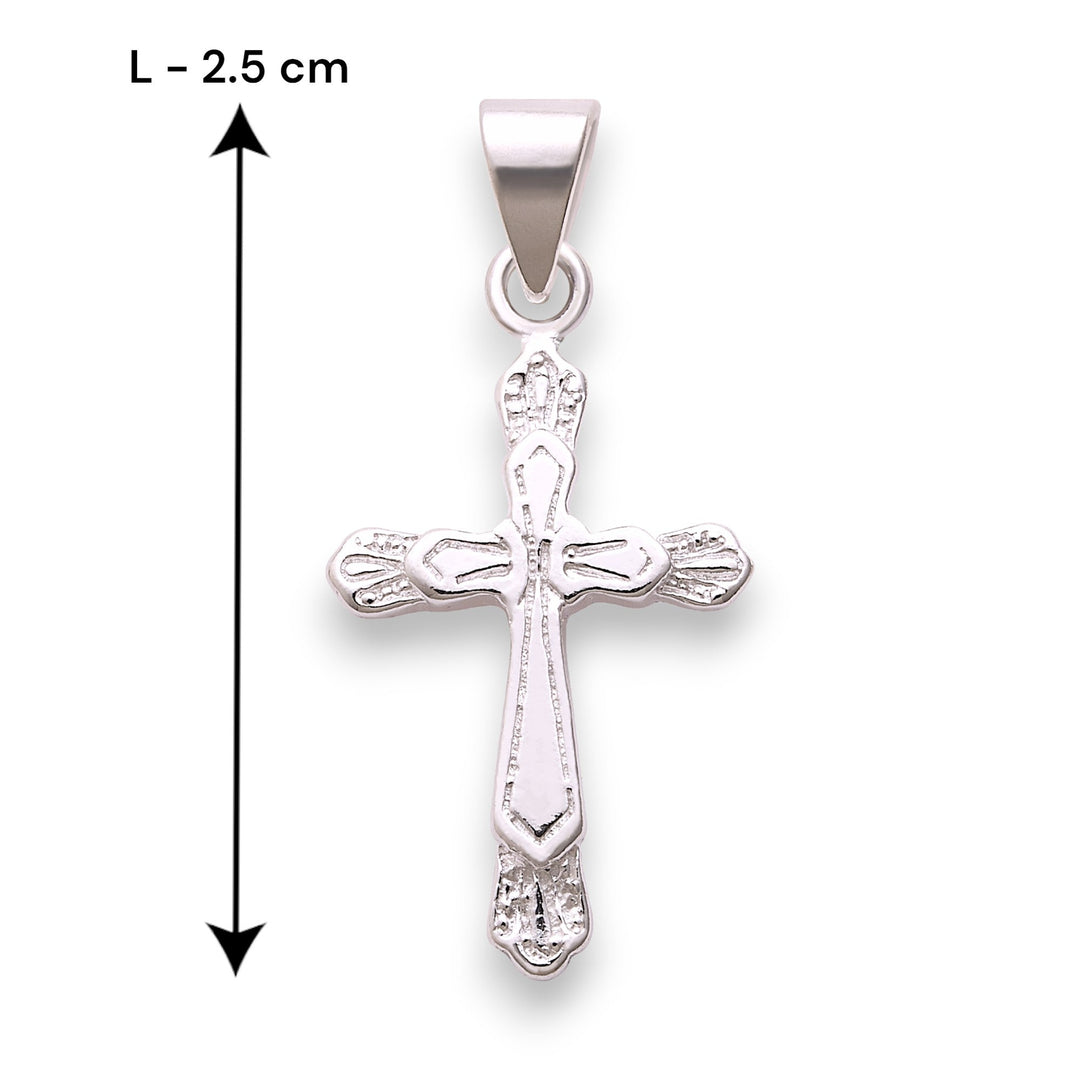 925 Sterling Silver Holy Cross Pendant For Men And Women - Taraash