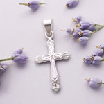 Load image into Gallery viewer, 925 Sterling Silver Holy Cross Pendant For Men And Women - Taraash

