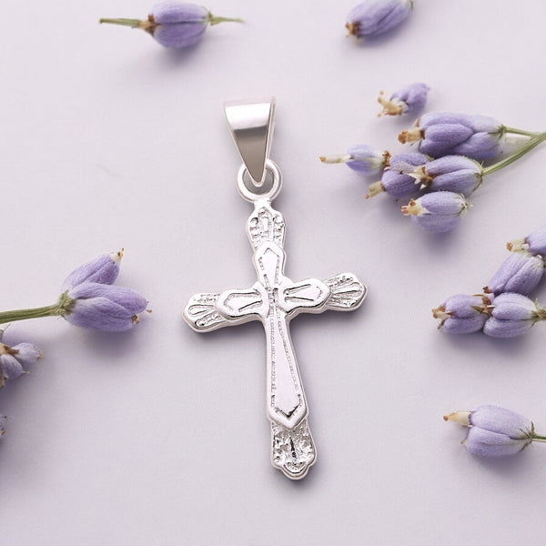 925 Sterling Silver Holy Cross Pendant For Men And Women - Taraash